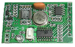 4CH 315Mhz Rolling Code ASK / AM Remote Switch On Off scheda ricevitore, codice di apprendimento 433Mhz RF Wireless Switch modulo TX e RX - Product Image 2