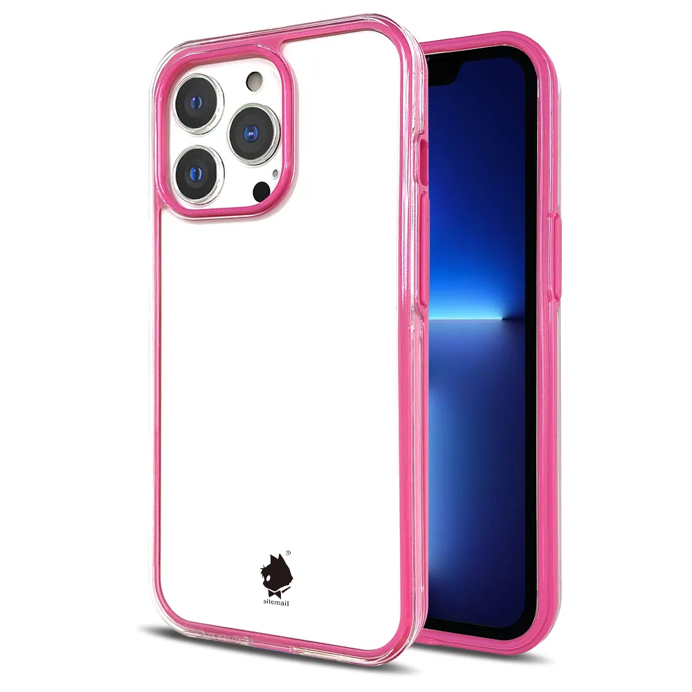 Bulk Transparant Gekleurd Frame Ontwerp Groothandel Leverancier Telefoon Hoesje Voor Iphone X Xs Xr 11 12 Pro 13 14 15 Pro