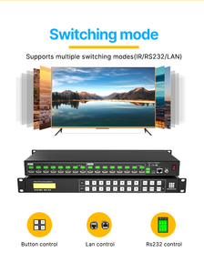 Factory Price 4k 30 <strong>8</strong> in <strong>8</strong> Out <strong>hdmi</strong> <strong>matrix</strong> Switch 4x4 8x8 <strong>HDMI</strong> <strong>matrix</strong> <strong>Switcher</strong> with EDID - Product Image 4