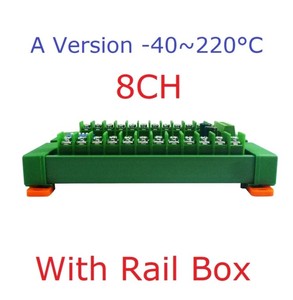 8ch DC 8-30V PT100 RTD RS485 Módulo de sensor de temperatura Modbus RTU Colector de resistencia térmica de platino-40 ~ 500C - Product Image 4