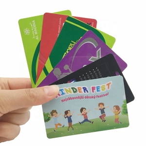 Customized Design CR80 Printed Color Plastic PVC Barcode Card - Product Image 5