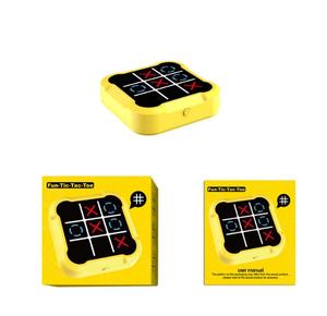 Yeni tasarım klasik Tic Tac Toe oyunları el bulmaca oyunu akıllı elektrikli Tic Tac Toe oyunu çocuklar için - Product Image 4