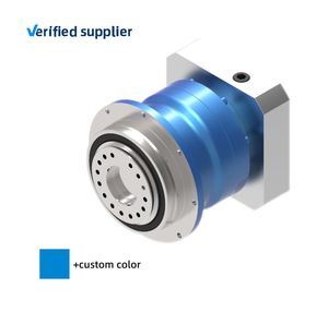 <strong>AHT</strong> Series round Housing Gearhead Planetary Gearbox Speed Reducers <strong>for</strong> Laser Cutting Machine Servo Motor Reducing Speed in Red - Product Image 1