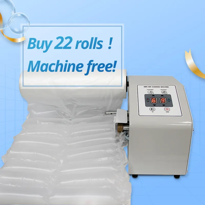 2022 Hot Bubble Roll Air Bubble Bag Cushion Film Bubble Roll Wrap Making Lightweight Air Cushion Machine Filling Machine