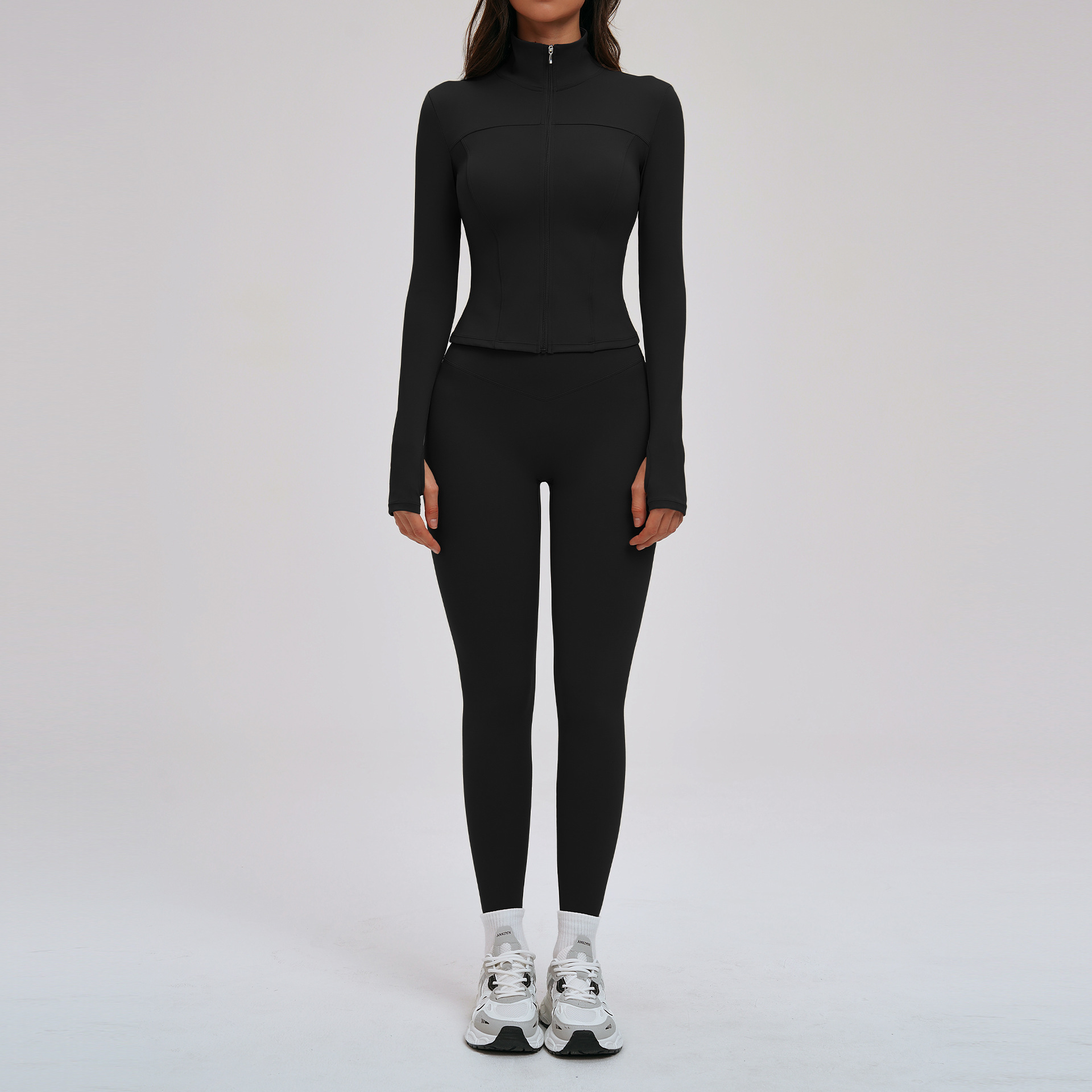 Black Coat+pants