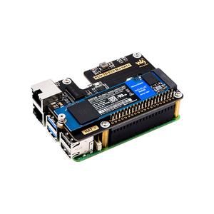 Lampone Pi 5 PCIe a M.2 NVME SSD RTL8111H ad alte prestazioni Gigabit Ethernet RJ45 compatibile con la dimensione 2230/2242/2260/2280