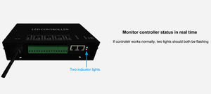 BC216 цифровой контроллер полосы DC5-24V Ethernet протоколе DMX к SPI/DMX сигнальная DMX контроллер - Product Image 2