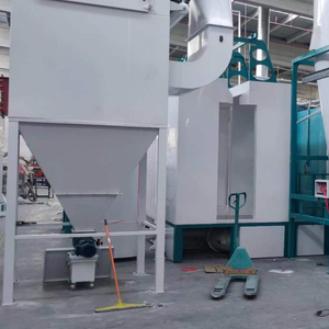 Supporto automatico per pistola oscillante per uso industriale copertura uniforme rivestimento in polvere cabina di spruzzo per substrato in acciaio motore PLC - Product Image 1