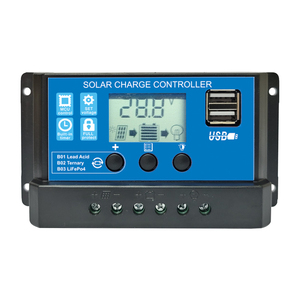 Batteria interruttore onekey Coreplus modello 10A 20A 30A 12V 24V regolatore di carica solare pwm ad adattamento automatico - Product Image 1