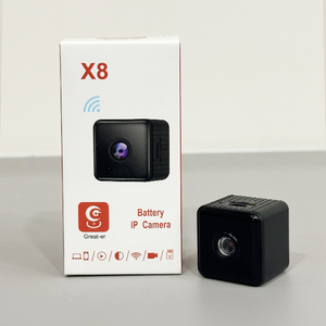 高清1080P迷你摄像机X8安全IP摄像机夜视Wifi远程观看摄像机 - Product Image 1
