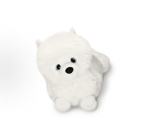 J&amp;M PRIME Pley <strong>Puppy</strong> Peer Pure White High-class Samoyed Dog Doll Plush Doll 31-39cm Tall - Product Image 4