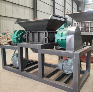 Tự động trục đơn Shredder máy cho nhựa cao su nylon lưới đánh cá chất thải lốp xe kim loại tái chế ống làm máy - Product Image 3