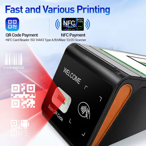 NB80 Retail Mini Smart Tablet All in One Nfc <strong>Qr</strong> <strong>Code</strong> <strong>Scanner</strong> 80mm Printer Dual Touch Screen Cash Register <strong>Android</strong> <strong>Pos</strong> Terminals - Product Image 6