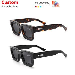Lentes De Sol设计师太阳镜女性高品质原创偏光名牌男士时尚偏光醋酸太阳镜