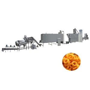 ツインスクリュー押出機パフスナックチーズボール加工ラインコーン食品クランチプラント - Product Image 3