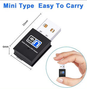 RTL8192 yonga seti C tipi ağ kartı ile USB Wifi adaptörü 300M kablosuz USB Wifi program kilidi USB kablosuz ağ kartı - Product Image 5