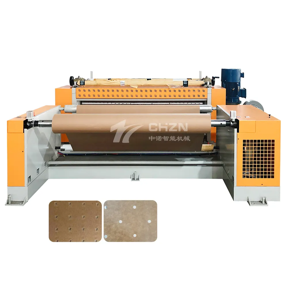CHZN ad alta velocità pesante carta Kraft perforata macchina punzonatrice automatica fori per carta
