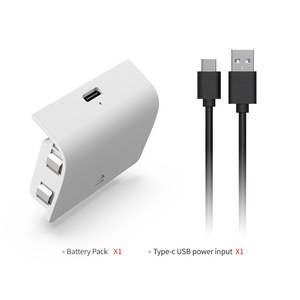 XboxシリーズX/S充電アクセサリ用800mAh充電式バッテリーパック、80CM充電ケーブル付き急速充電タイプコントローラー - Product Image 2