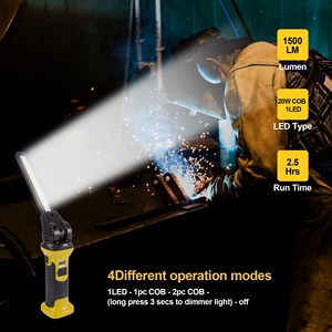 20w manyetik çok fonksiyonlu şarj edilebilir Led COB çalışma çalışma ışığı - Product Image 6