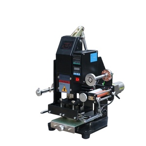 Caja de la máquina de estampado en caliente digital Nuevo producto 2020 Máquina de codificación proporcionada por madera Certificado neumático PLC CE Semiautomático - Product Image 1