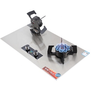 Professional Table <strong>Top</strong> Built in Smart Modern lpg Kitchen Cooking 2 <strong>Plate</strong> Two Double Gas <strong>burner</strong> Hob Range Cooker <strong>Stove</strong> - Product Image 1
