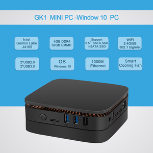 Zkmagic מחשב נייד מיני J4125 Intel תאומים אגם OS Win10/11 פרו מערכת מיני מחשב