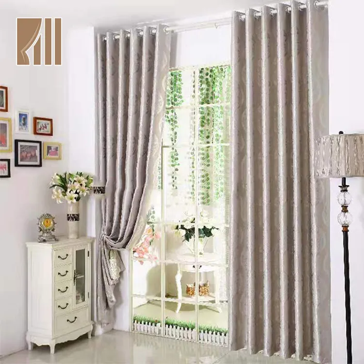 Cortinas de poliéster para el hogar, diseño lujoso, elegante, turco, alto sombreado, venta al por mayor