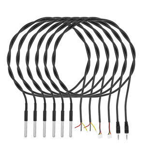 1Pc DS18B20ステンレス鋼防水温度センサー1/2/3/5m糸温度プローブケーブル回路設計 - Product Image 1