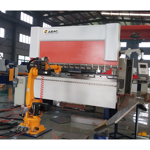 JUGAO Hydraulic Bending <strong>Machine</strong> ESA530 135t/3200mm Automatic <strong>Robot</strong> <strong>Loading</strong> <strong>Unloading</strong> Sheet Metal Press Brake