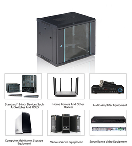 Fabbrica progettato per esterni in metallo Server Rack di dimensioni personalizzate 6U tipo di parete a prova di polvere di rete Computer TV Station 4U Stock - Product Image 5