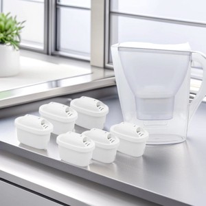 Than Hoạt Tính Lọc Nước Bình Xách Tay Của Nhãn Hiệu Ionizer Thay Thế Nhà Nhựa Cho Britas Lọc Nước Hộ Gia Đình Sử Dụng - Product Image 5