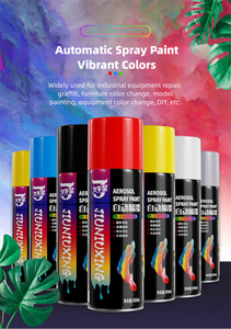 Sơn xịt tự động Jiuniuxing, lớp phủ acrylic chống gỉ màu đen, sơn xịt tay cho tường, kim loại, tự sơn, dung tích lớn 450ml - Product Image 2