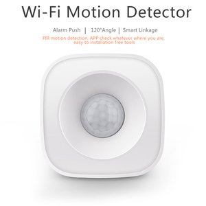 Sistema di allarme domestico del rivelatore del sensore di movimento PIR WiFi Tuya, rilevatore a infrarossi del sensore PIR Mini forma compatibile con IOS e Android - Product Image 4