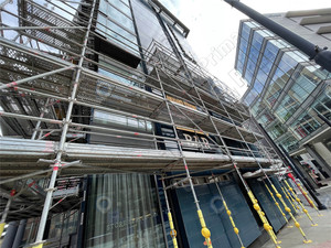 2025 Encofrado de construcción eléctrico de alto rendimiento Venta caliente Truss de escalera y plataforma de elevación Andamio de hebilla de disco - Product Image 2