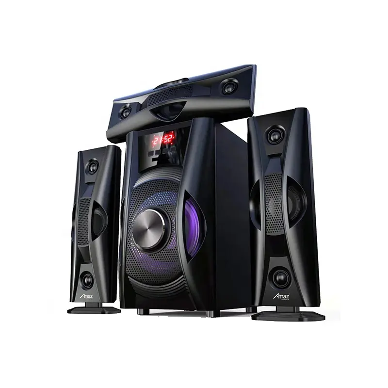 Harga pabrik Speaker Multimedia 3.1 saluran Speaker Stereo Bass berat