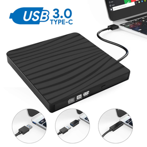 超薄驱动器免费USB 3.0型VCD播放器光盘阅读器移动外置DVD RW刻录机光盘只读存储器重写器