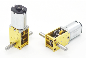 JGY-N20S 12v n20 dc电机小型12v电机蜗杆齿轮箱双轴直角蜗轮电机dc bldc带齿轮箱门锁 - Product Image 5