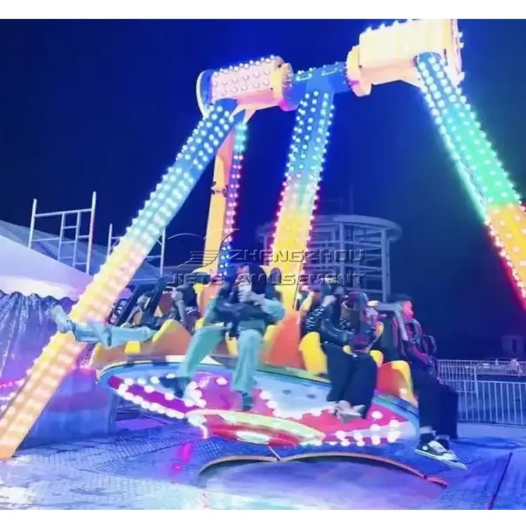 Hot Bán Vui Chơi Giải Trí Công Viên Rides Carnival Quay Đu Đi Xe Nhỏ Con Lắc Rides Mini Frisbee Cho Trẻ Em