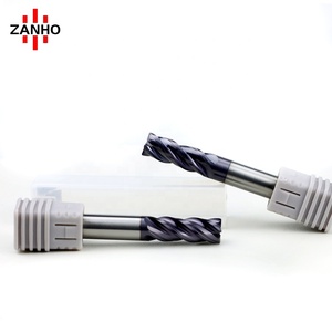 ZANHO yüksek kalite S400 katı karbür parmak freze paslanmaz çelik ve dökme demir freze CNC merkezi için CNC makinesi OEM/ODM - Product Image 5