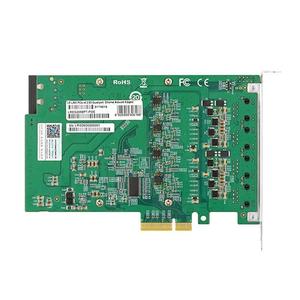 HICOMDATA 2.5G PCIE 4端口以太网适配器英特尔I225/226控制器网卡，带POE端口