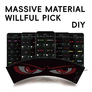 Pantalla de desplazamiento Flexible Led programable grande para coche, arco inteligente, pantalla Led Flexible, palo en vidrio para publicidad de coche - Product Image 5