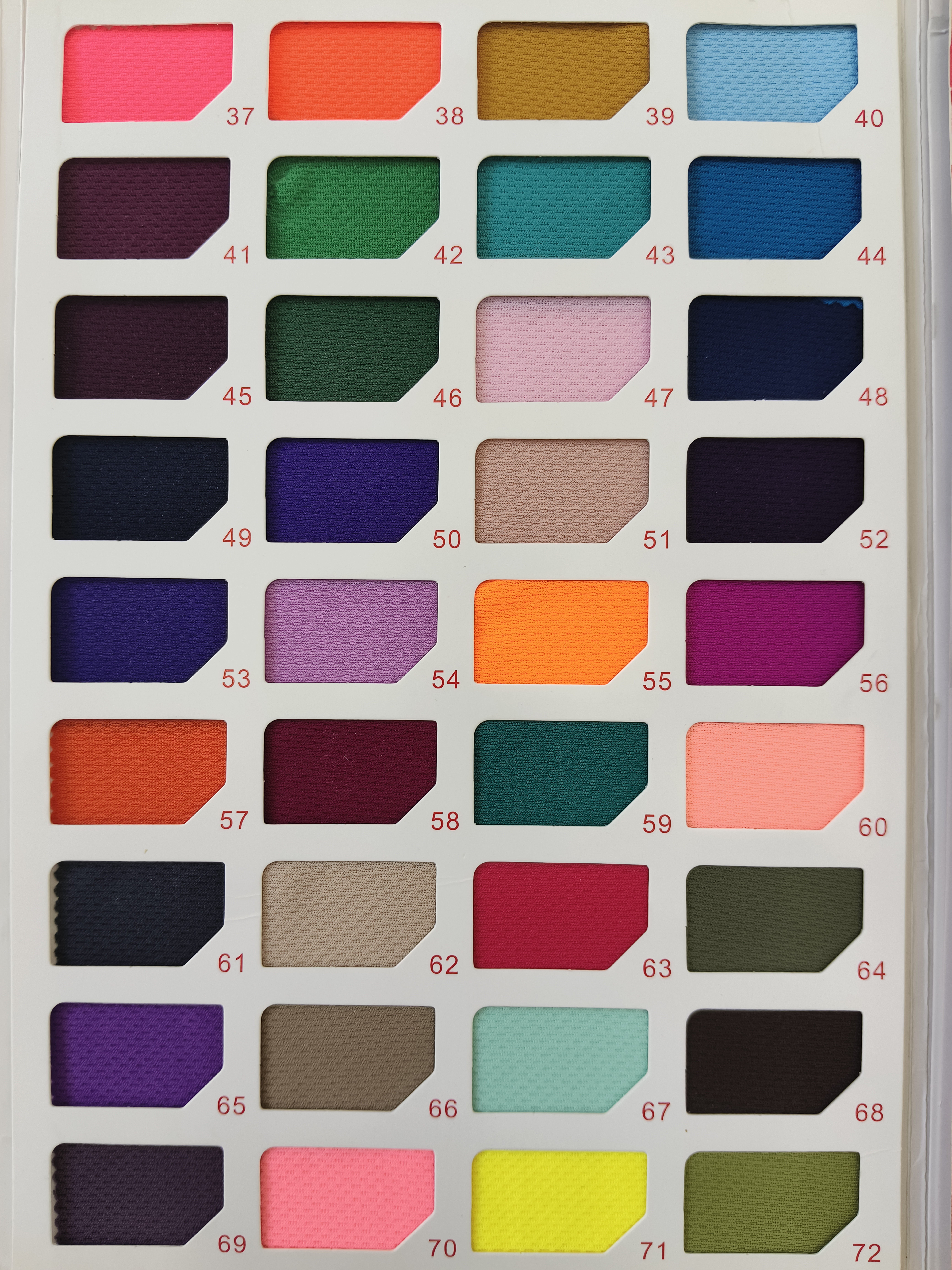 Multiple colors