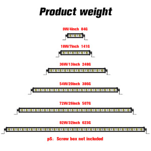 Factory Made <strong>Led</strong> Work Light 72w <strong>Led</strong> Light bar Offroad Car Light Accessories <strong>Led</strong> - Product Image 6