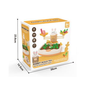 Montessori Educational Toys Kids 2 in 1 Carrot Harvest Memory Rabbit Balance Game Happy Farm <strong>Shape</strong> <strong>Sorting</strong> and Matching Puzzle - Product Image 6