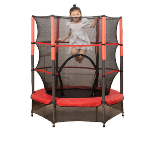 מיטת תינוק מקורה תינוק לילדים בבית ttrampoline קפיצות מיטה עם רשת מגן