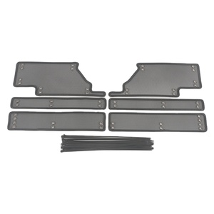 Toyota 23 RAV4 anti-hata elmas Net su tankı Net modifiye ön izgara anti-hata ekran aksesuarları siyah geometrik kablo bağı - Product Image 1