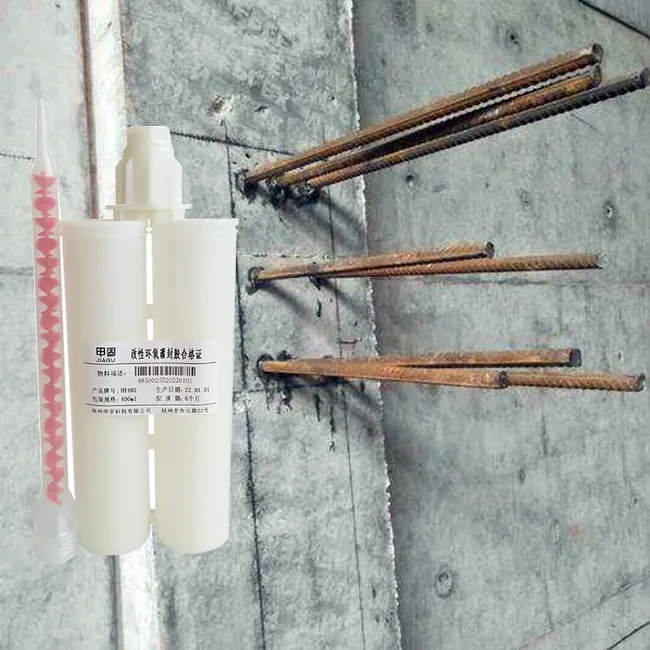 High strength two component resin injection crack concrete chemical anchor epoxy resin structural adhesive