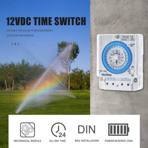 ManHua meist verkaufte TB35-N 24 Stunden Mechanische automatische analoge 12VDC Solar Timer Switch Programm zyklus - Product Image 3