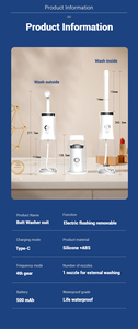 Portable Mini Electric <strong>Bidet</strong> Sprayer with 4 Spray Modes Pressure Adjustable for Toilet <strong>Use</strong> for Travel Camping Desert Trips - Product Image 6