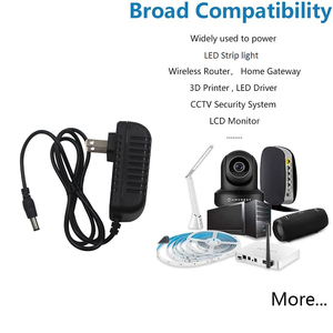 110V Ac to 12V Dc Supply Converter Ac/Dc 1A Wall <strong>Plug</strong> <strong>Us</strong>/Eu/Au/Uk Ce Usa Saa B Power Adapter 6V 2A - Product Image 3